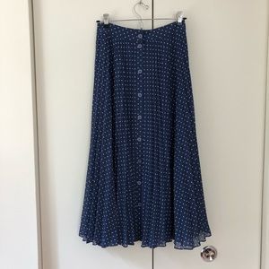 & other stories Paris atelier pleated midi skirt